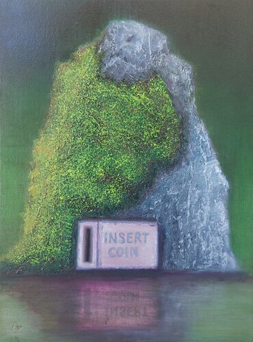 Green deal par Agata Ziembińska, Peinture en vente sur Singulart