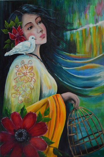 Freedom Within de Тамара Роєнко, Pintura a la venta en Singulart