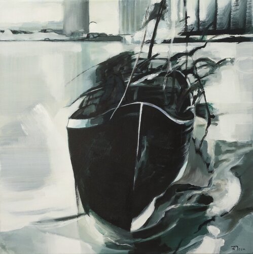 Letzte Ausfahrt II by Jürgen Büse Filzen, 회화 for Sale on Singulart
