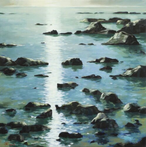 Licht VI (Studie) de Jürgen Büse Filzen, Pintura a la venta en Singulart