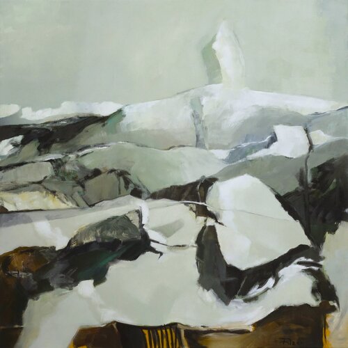 Unbekannte Küste de Jürgen Büse Filzen, Pintura a la venta en Singulart