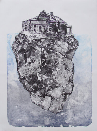 Iceberg by Anna Shibanova, 종이 for Sale on Singulart
