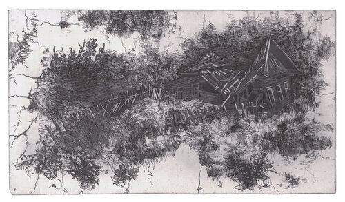 Mille fleurs de Anna Shibanova, Obra en papel a la venta en Singulart