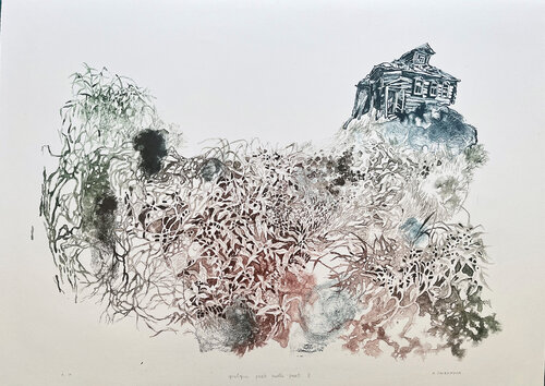 Quelque part nulle part 2 de Anna Shibanova, Obra en papel a la venta en Singulart