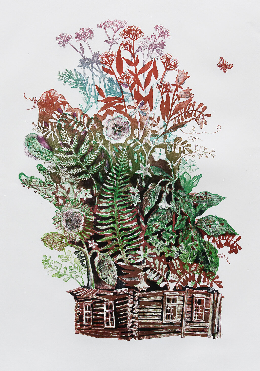 Maison avec jardin II Anna Shibanova