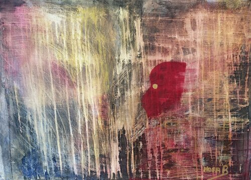 Le Gardien Des Peurs by NORA BOULESNANE, Painting for Sale on Singulart