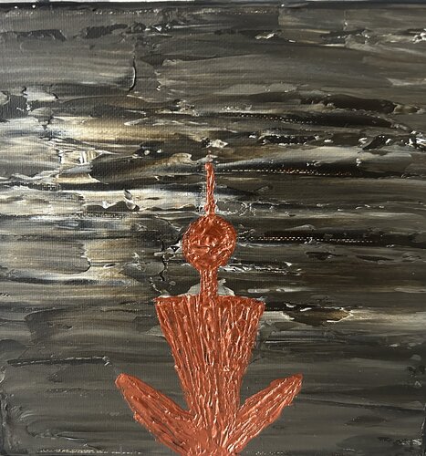 Les arrêts sur Soi 5 by NORA BOULESNANE, Painting for Sale on Singulart