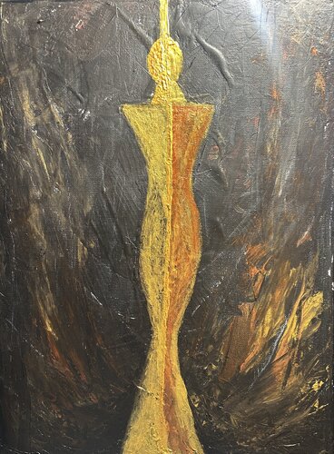 L'Ame Souveraine n°3 - La Brisure de NORA BOULESNANE, Pintura a la venta en Singulart