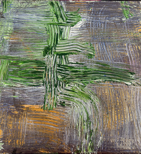 La Matière Vibratoire n° 4 - La Sève Souveraine de NORA BOULESNANE, Pintura a la venta en Singulart