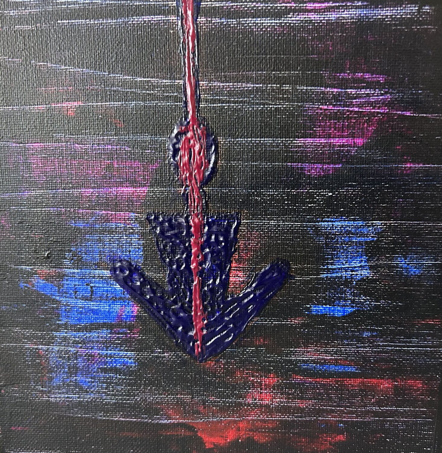 Les arrêts sur Soi N° 6 NORA BOULESNANE Original painting for sale