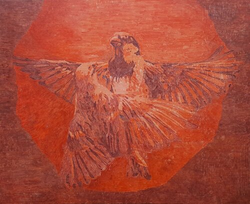 Der gemeinsame Flug by Maria Pia Lattanzi, 회화 for Sale on Singulart