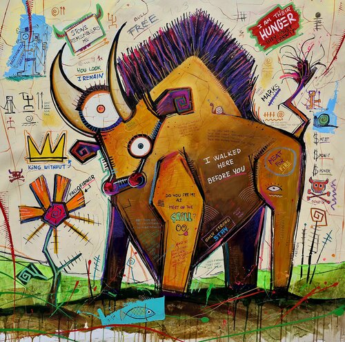 I Walked Here Before You by Freeon by Onofre Alarcón, 회화 for Sale on Singulart