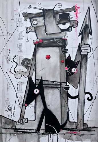 Today we triumph by Freeon by Onofre Alarcón, 회화 for Sale on Singulart