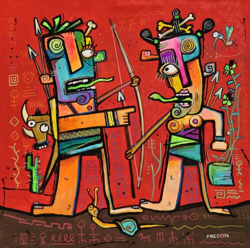 "Karu & Saela" de Onofre Alarcón, Pintura a la venta en Singulart