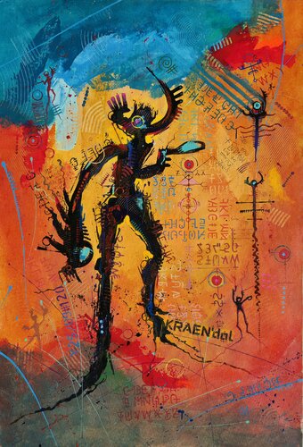 Kraen'dal par Onofre Alarcón, Peinture en vente sur Singulart