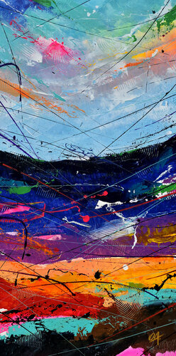 Chromatic Sea by Onofre Alarcón, Painting for Sale on Singulart
