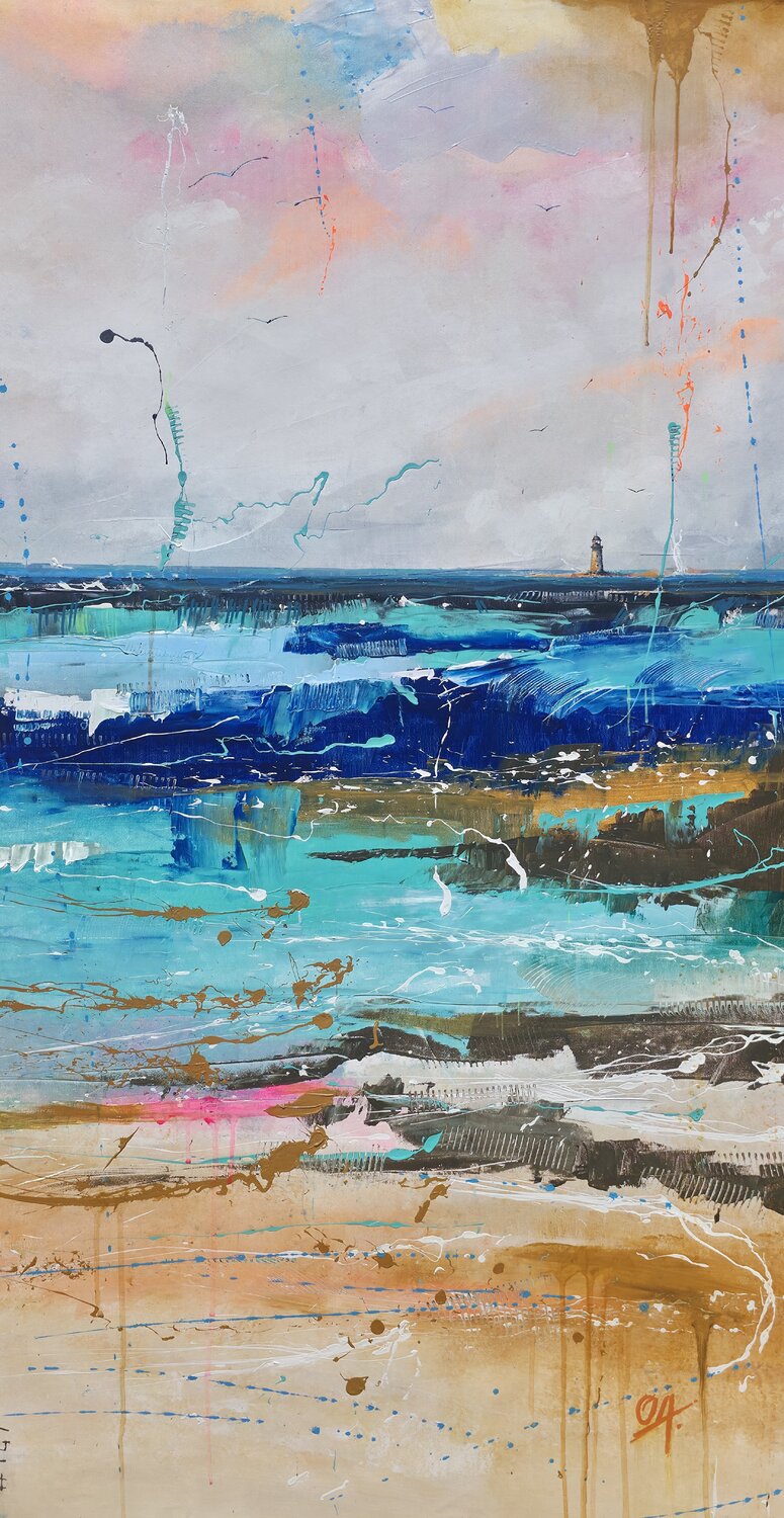 Light on the tide by O.A. Onofre Alarcón