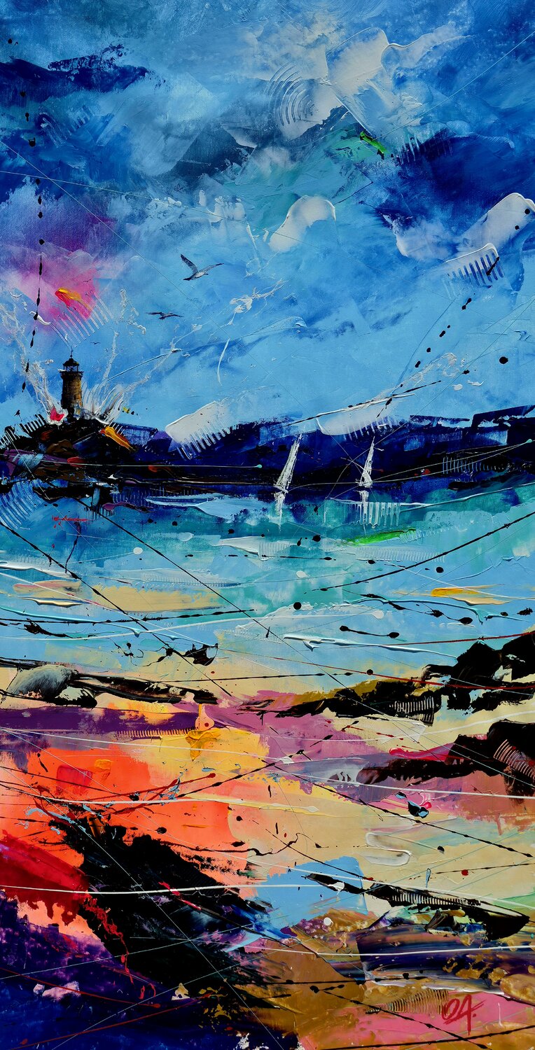Breeze and Sea Onofre Alarcón Pintura original en venta