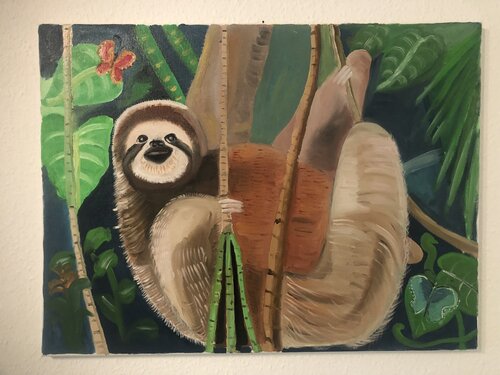Ohne Urwald kein Leben mehr von Maria Isabel Montoya Gomez, Malerei kaufen auf Singulart