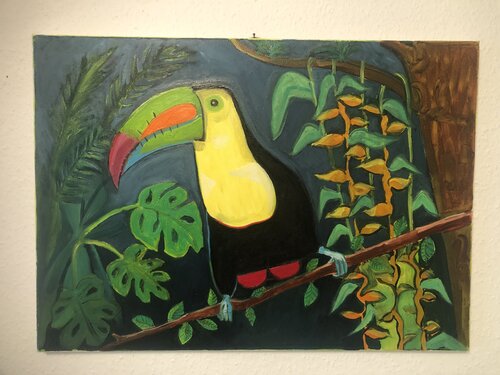Bitte nicht meine Freiheit einschränken de Maria Isabel Montoya Gomez, Pintura a la venta en Singulart