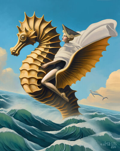 L'impératrice by Kiká Gómez Ilián, Print for Sale on Singulart