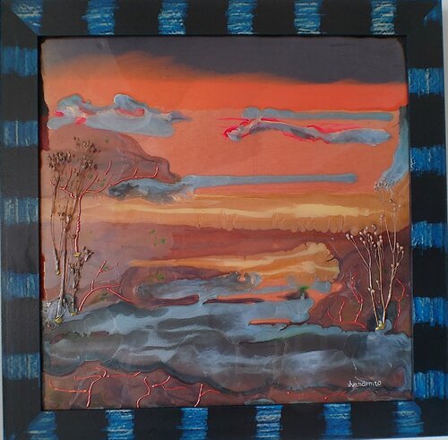 Oasis en la sabana di Juan de Dios Meléndez-Valdés Romero, Altri media in vendita su Singulart