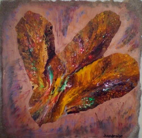 La Huella (Ecos de la Prehistoria) de Juan de Dios Meléndez-Valdés Romero, Pintura a la venta en Singulart