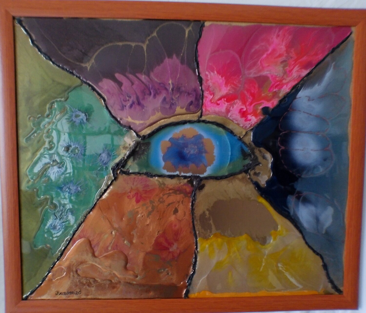 El ojo Juan de Dios Meléndez-Valdés Romero Originalgemälde zu verkaufen