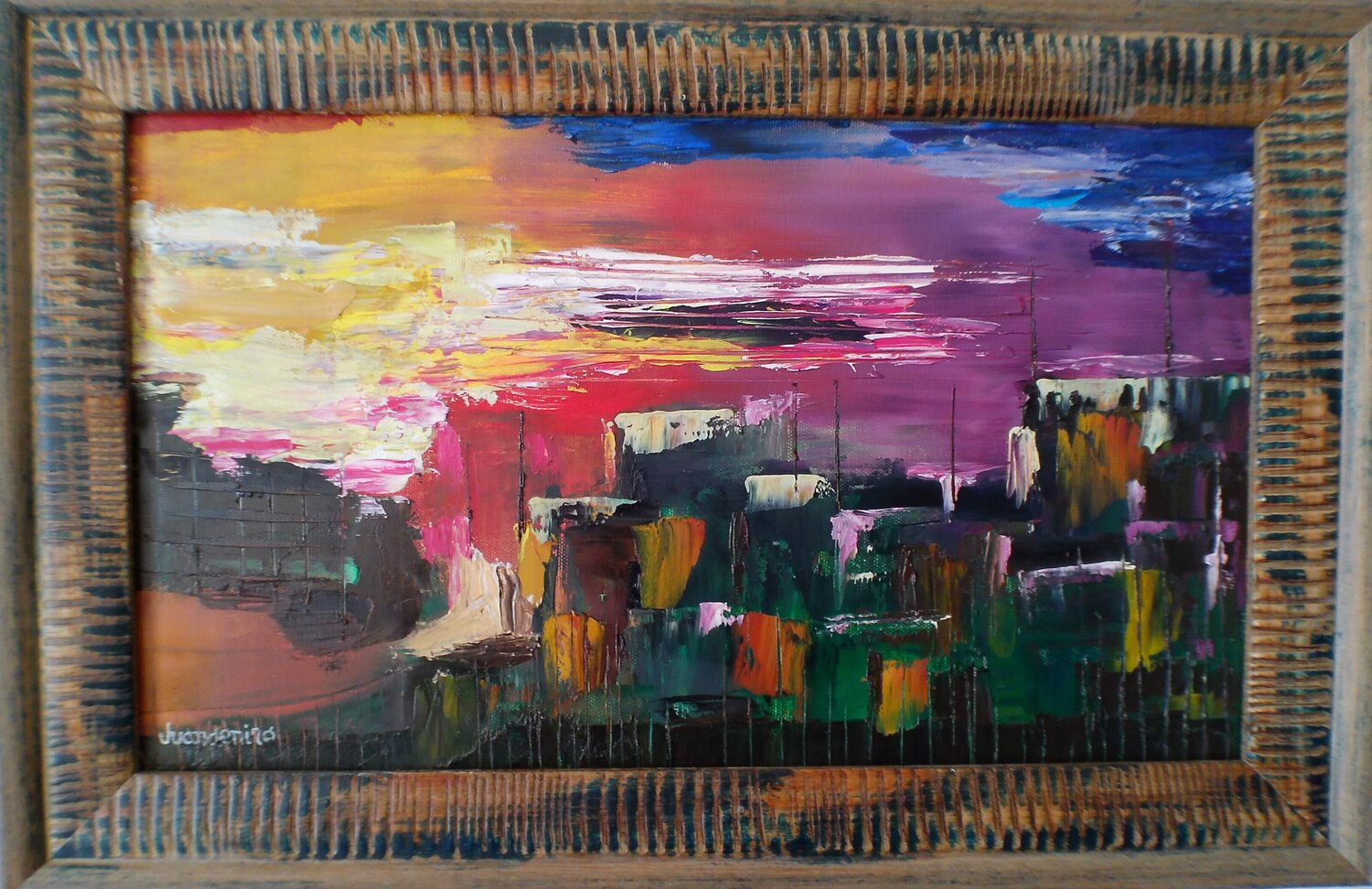 Crepúsculo Encendido Juan de Dios Meléndez-Valdés Romero Originalgemälde zu verkaufen