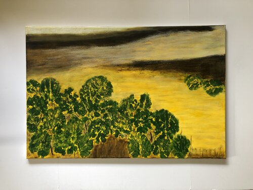 Breath at the Threshold par Heng Liang, Peinture en vente sur Singulart