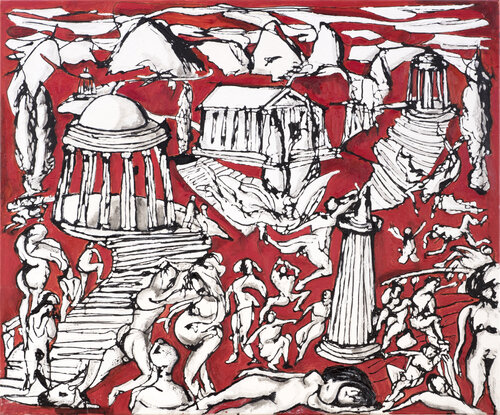 OLYMPO di OSCAR VEGA, Pittura in vendita su Singulart