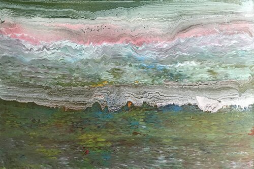 Ola multicolor par Enric Correa, Peinture en vente sur Singulart