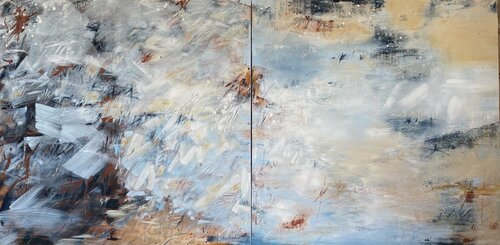 PETITE  PLAGE di Isabelle Schenckbecher-Quint, Pittura in vendita su Singulart