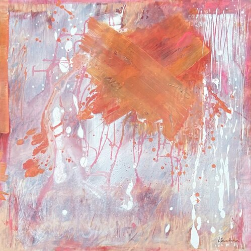 Orange par Isabelle Schenckbecher-Quint, Peinture en vente sur Singulart