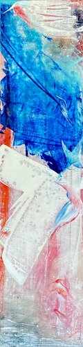 Totem Oiseaux di Isabelle Schenckbecher-Quint, Pittura in vendita su Singulart