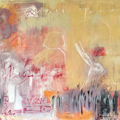 Alice - Hommage a L.Carroll von Isabelle Schenckbecher-Quint, Malerei kaufen auf Singulart