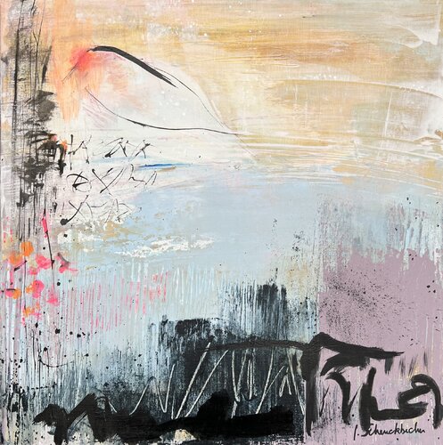 Évasion  II par Isabelle Schenckbecher-Quint, Peinture en vente sur Singulart