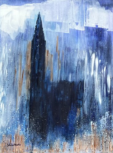 La Cathédrale Notre Dame de Strasbourg par Isabelle Schenckbecher-Quint, Peinture en vente sur Singulart