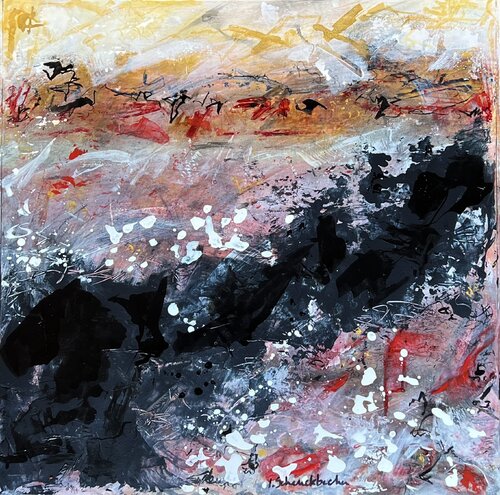 Noir Territoire van Isabelle Schenckbecher-Quint, Schilderij te koop op Singulart