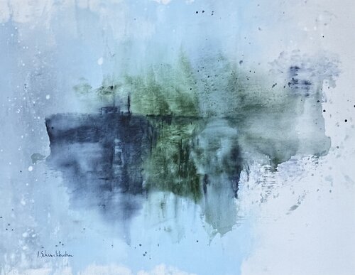 Vaisseau imaginaire von Isabelle Schenckbecher-Quint, Malerei kaufen auf Singulart