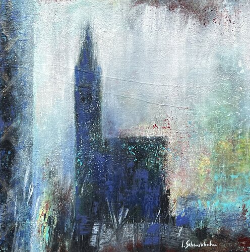 Les riches heures de Strasbourg by Isabelle Schenckbecher-Quint, 회화 for Sale on Singulart