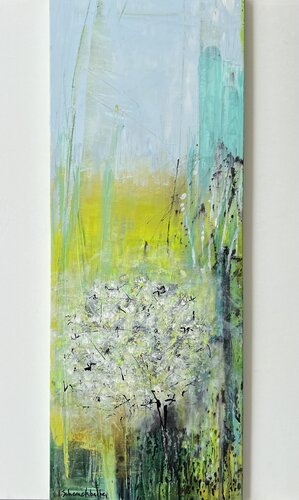 Graminées  1 par Isabelle Schenckbecher-Quint, Peinture en vente sur Singulart