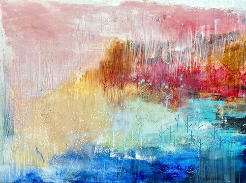 Forestation di Isabelle Schenckbecher-Quint, Pittura in vendita su Singulart