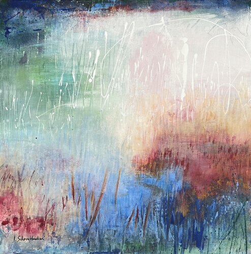 Petit lac von Isabelle Schenckbecher-Quint, Malerei kaufen auf Singulart