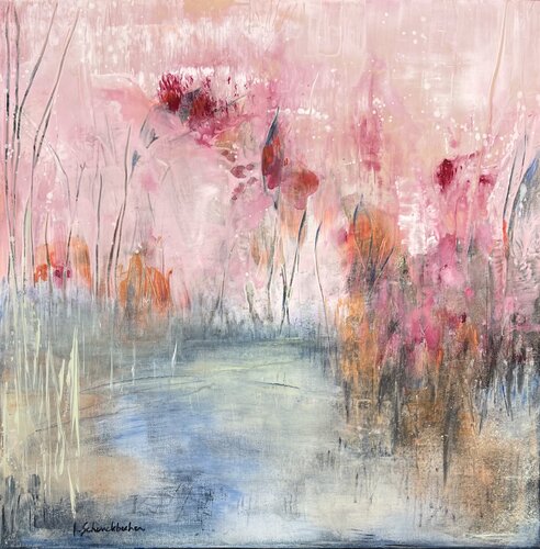Escale estivale by Isabelle Schenckbecher-Quint, Painting for Sale on Singulart