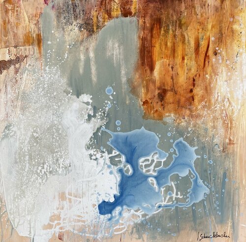 Aquatique von Isabelle Schenckbecher-Quint, Malerei kaufen auf Singulart