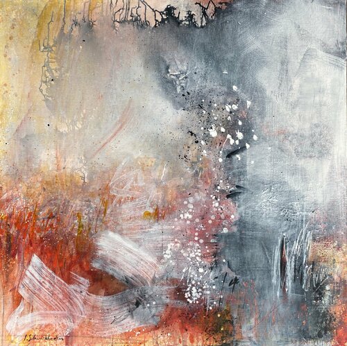 Air et eau van Isabelle Schenckbecher-Quint, Schilderij te koop op Singulart