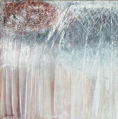 jardin d'hiver 2 di Isabelle Schenckbecher-Quint, Pittura in vendita su Singulart