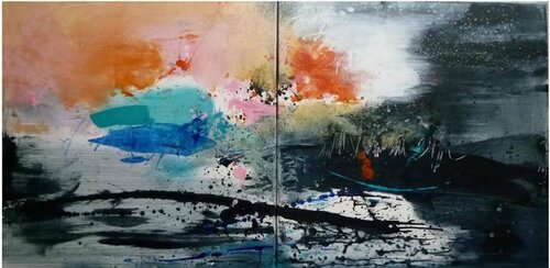 JAPON di Isabelle Schenckbecher-Quint, Pittura in vendita su Singulart