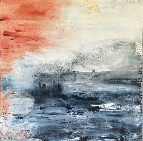 ROCHE ROSE van Isabelle Schenckbecher-Quint, Schilderij te koop op Singulart